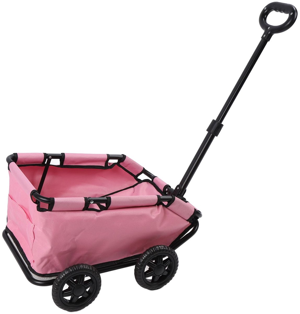 Dailygoods - Opvouwbare Hondenwagen - Draagbare Kinderwagen voor Huisdieren - Ideaal voor Ouderen - 51 x 35 x 23 cm - Geschikt voor Honden en Katten -...
