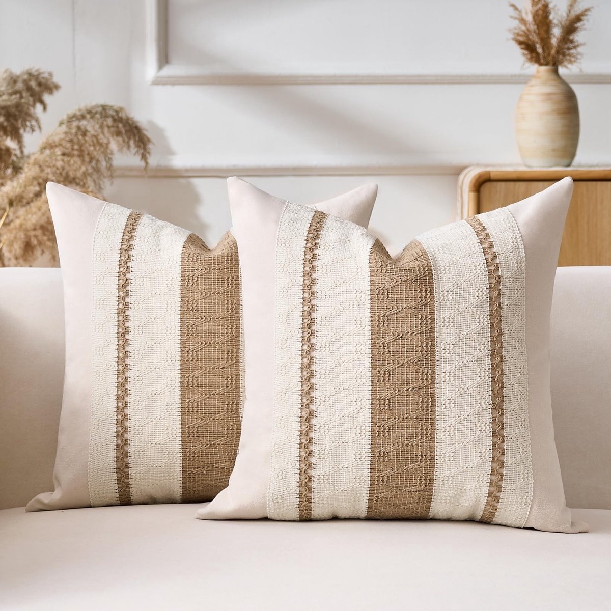 Dailygoods - Boho Kussenhoezen voor Bank - 45 x 45 cm, Set van 2