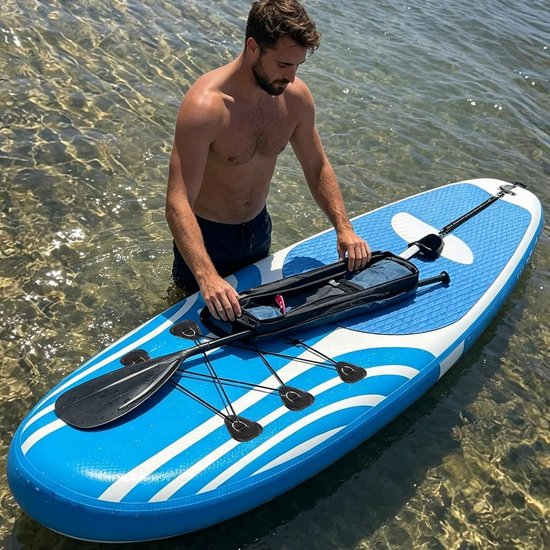Reparatieset Paddle Board - PVC Patch Kit - Watersport Onderhoud - Roestvrijstalen D-ringen - 4-Delig - Zwart — afbeelding 3