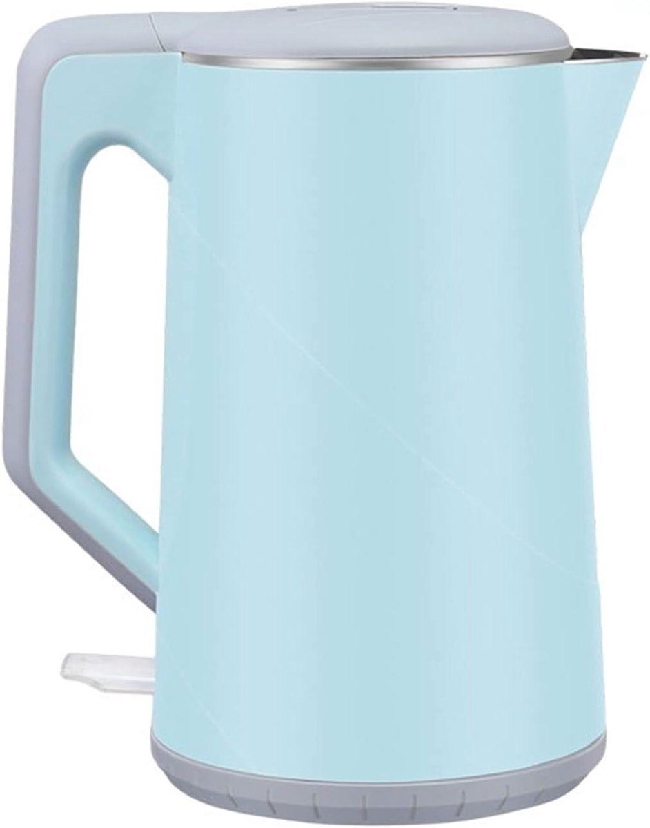 Elektrische Waterkoker - Kookketel Roestvrijstaal - Snel Water Koken - Anti-Droog Beveiliging - 18 Liter - Blauw
