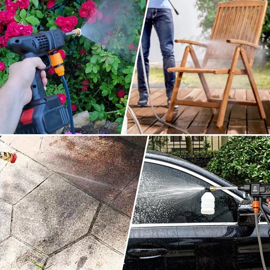 Hogedrukreiniger Auto - Hogedrukspuit - Terrasreiniger - Hogedruk tool — afbeelding 3