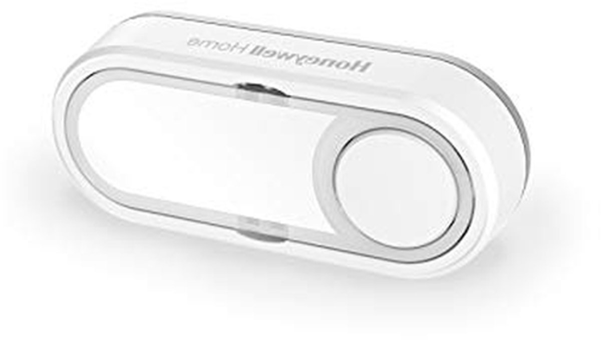 Draadloze Deurbel Knop - Naambordje LED - Bezoekers Ontvangen - Geheime Klopfunctie - IP55 Waterdicht - Wit