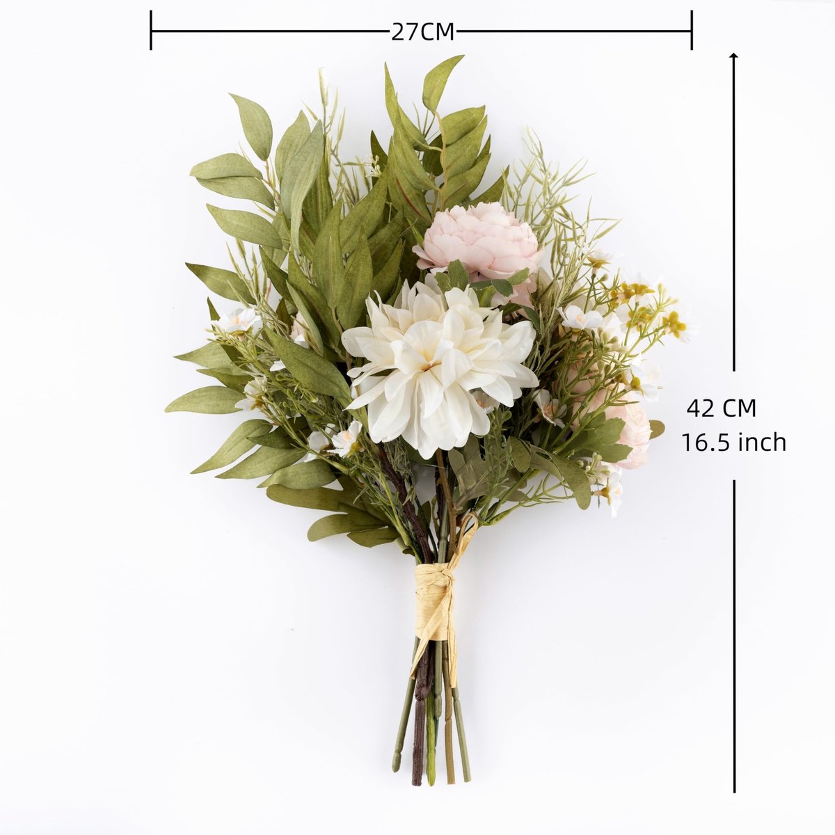 SnelShoppen - YELIKIT Kunstbloemen en Planten, Zijde Hortensia Bloemarrangementen voor Thuis, Bruiloft, Tuin, Keuken, Festival Decoratie - Prachtig Bo