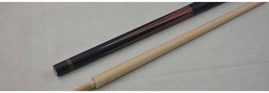 Biljartkeu - Poolkeu Keu - Poolen - Twee Delig - 141 cm - Zwart Bruin — afbeelding 3