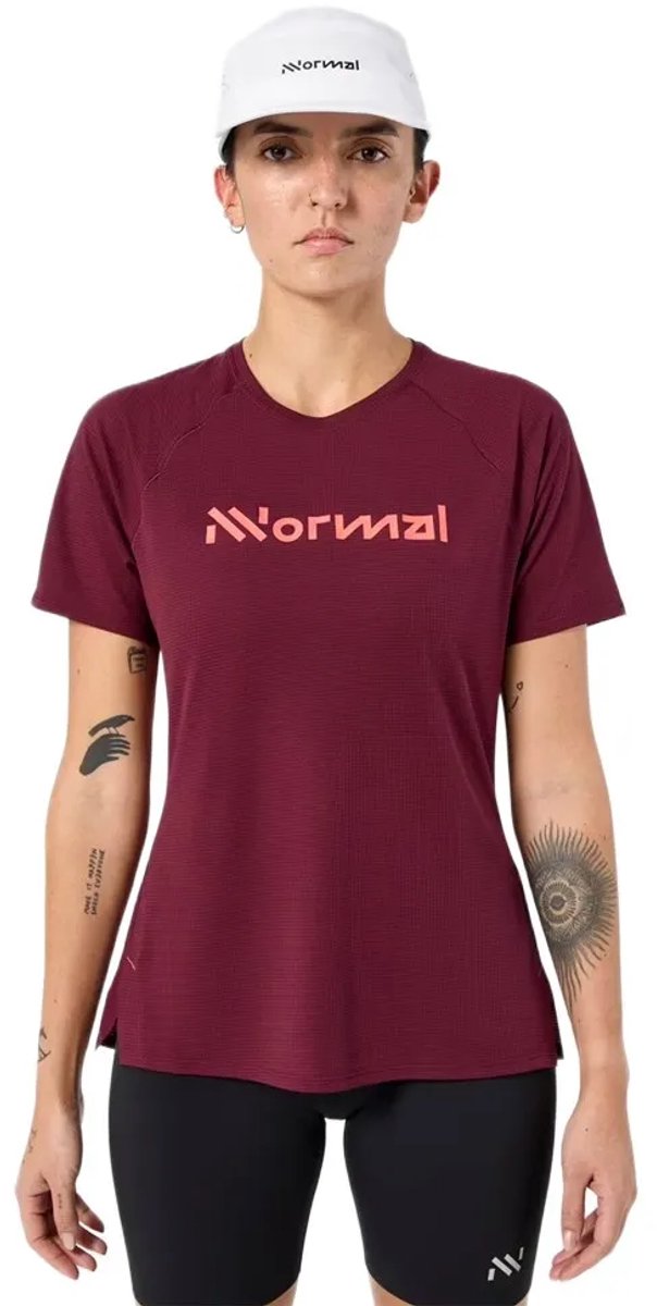 Nnormal Race T-shirt Met Korte Mouwen Rood,Paars S Vrouw