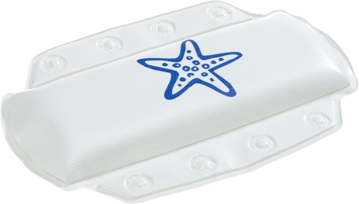 SPIRELLA CONCHA HOOFDSTEUN ANTISLIP 32X23CM BLAUW