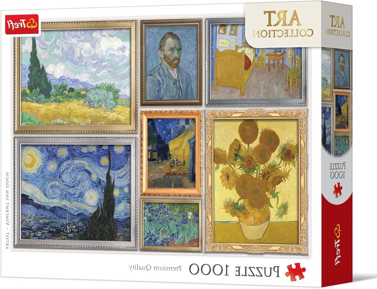 Kunst Legpuzzel - Schilderij Puzzel - Ontspannen Hobby - Lichtreflectie Verminderend - 1000 Stukjes - Multicolor