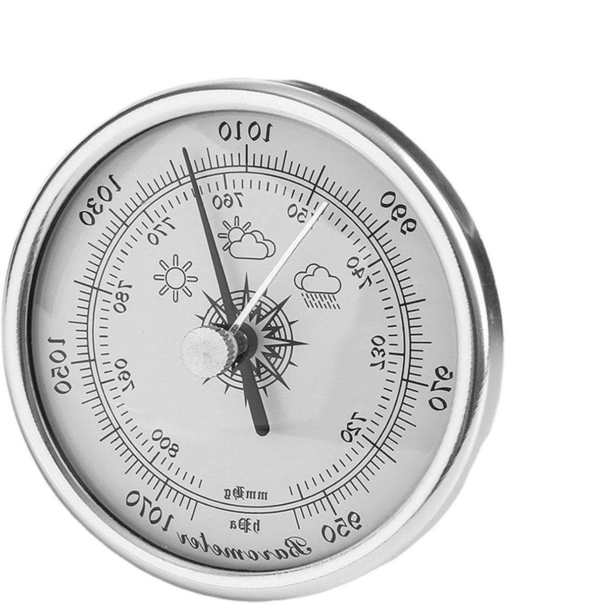 Barometer Weerstation - Manometer Weerindicator - Luchtdruk Meten - Hoge Gevoeligheid - 70 mm - Enkele Attribuut