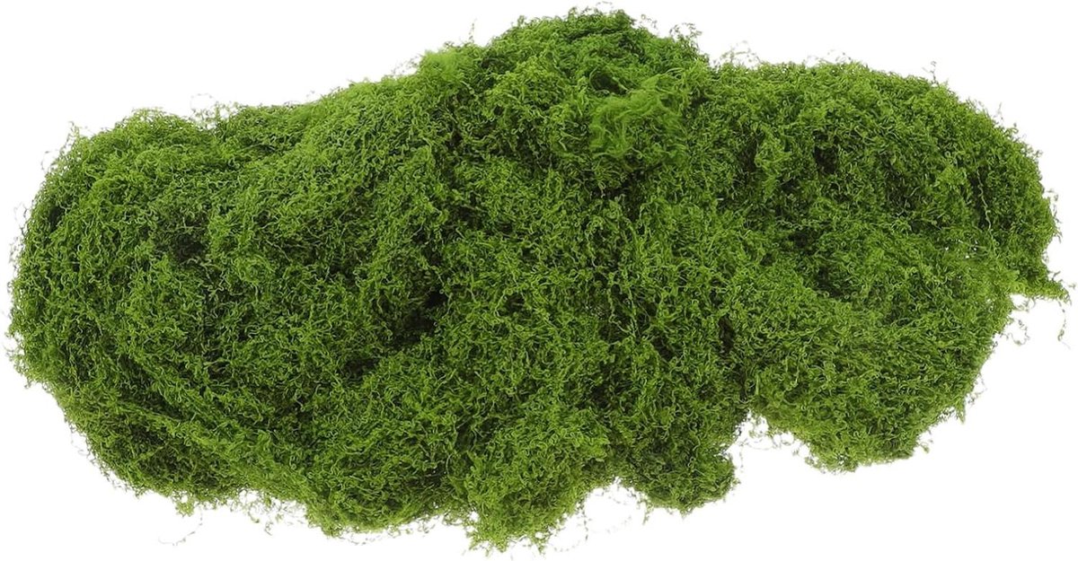 Kunstmos Mat - Nep Gras Tapijt - Decoratief Gebruik - Realistische Textuur - 100g - Groen