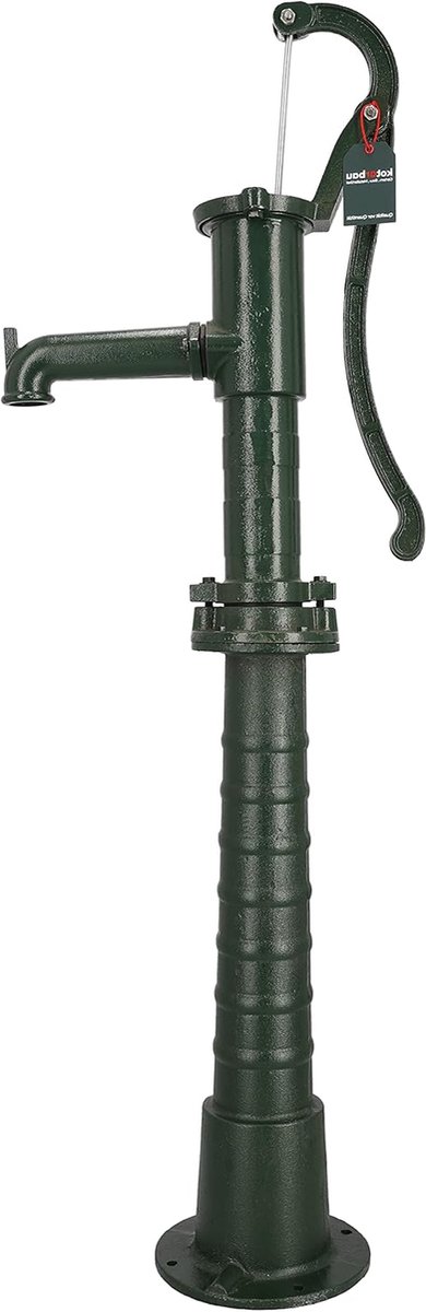 Handwaterpomp Gietijzer - Zwenkpomp Tuinpomp - Waterwinning Tuindecoratie - Geen Stroom Nodig - 65 cm Hoog - Zwart