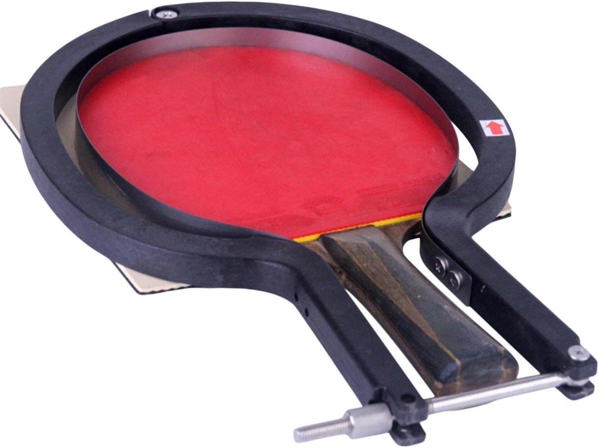 Tafeltennis Bat Trimmer - Rubber Snijder Paddel - Sportuitrusting Repareren - Verstelbare Boogvormer - 30 cm - Nylon