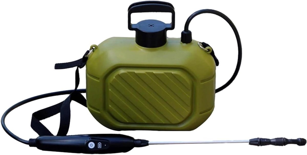 Elektrische Pompspuit - Draagbare Tuinspuit - Planten Besproeien - Automatische Spray - 5L - Groen