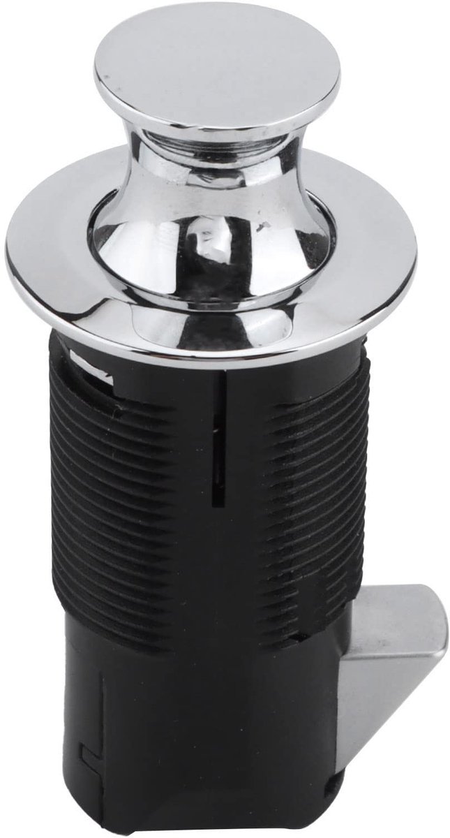 Dailygoods - Druksluiting Boot Slot - Ronde Druklock voor Kasten en Deuren