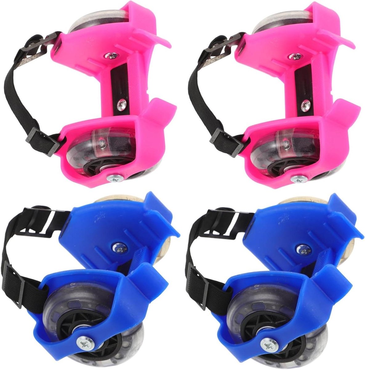 Rolschaatsen Kinderen Glow skates Buiten schaatsen Verstelbare schoen 12 x 7.5 x 7.5 cm
