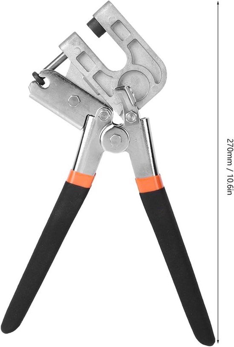 Professionele krimptang van gelegeerd staal voor droge muurdecoratie - 270 mm lengte