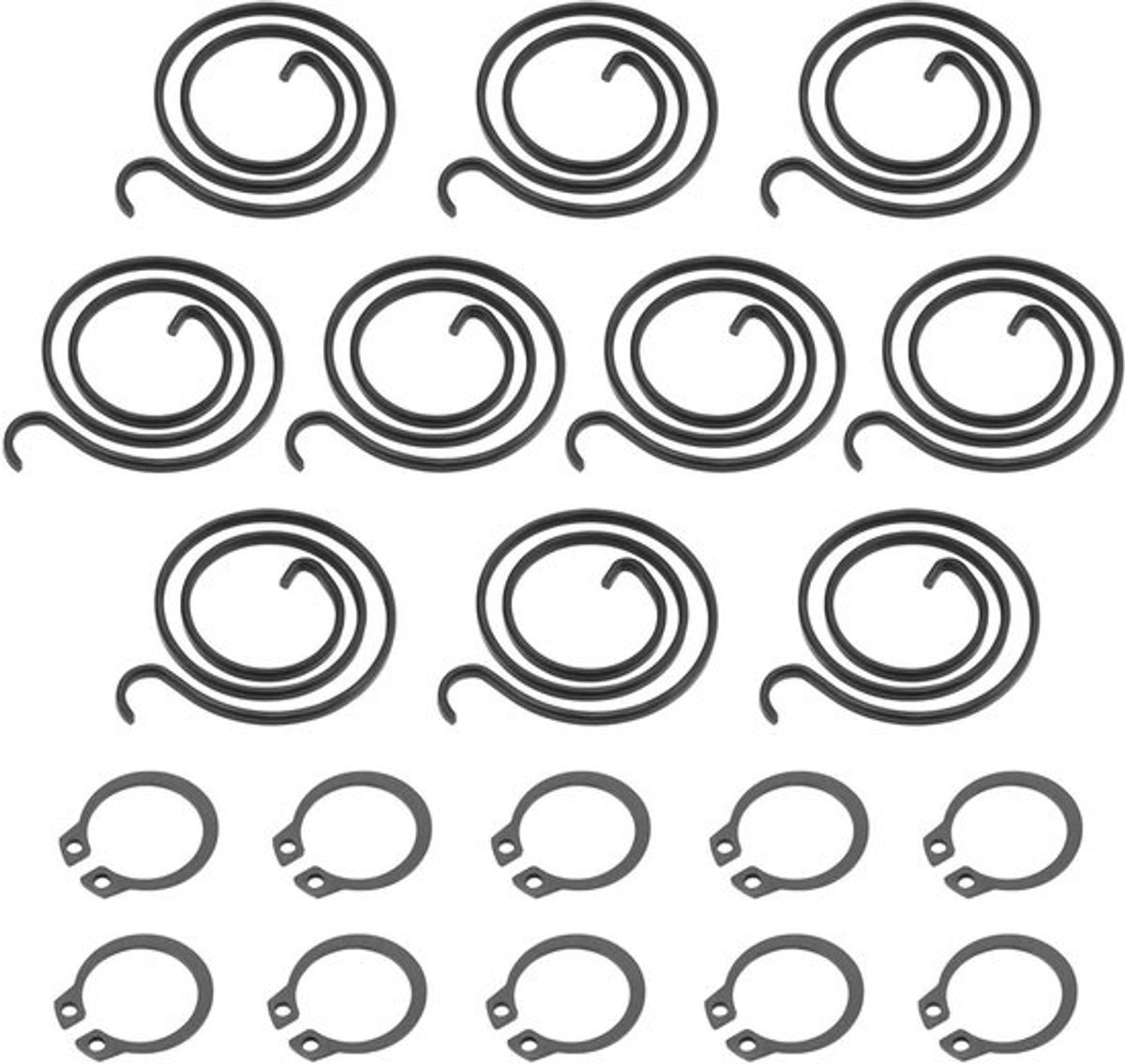 Deurklink Lente Reparatie Kit - 20 Stuks - DIY - Zwarte Coating