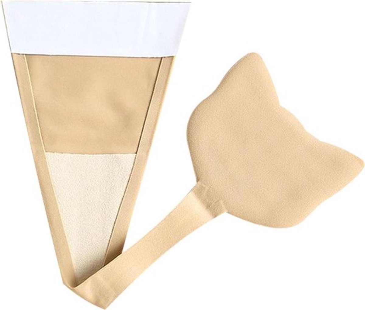 Zelfklevende Hartvormige Strapless C-String Thong voor Vrouwen - Onzichtbare Liefde Vormige Kant Slipje met Geen Panty Lijn