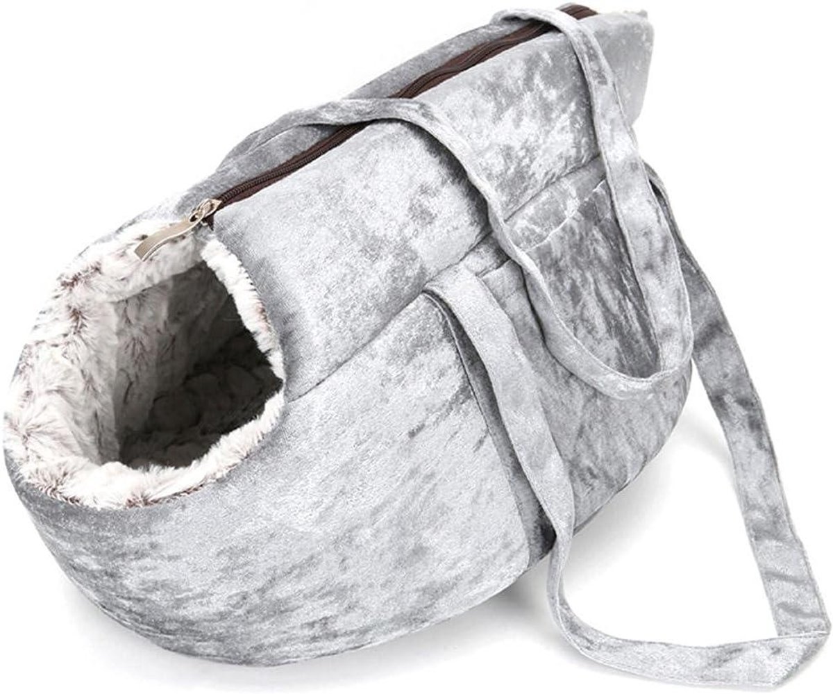 Honden Rugzak - Draagtas Kat Puppy - Reizen met Huisdier - Ademend Ontwerp - 1 Stuks - Zilver