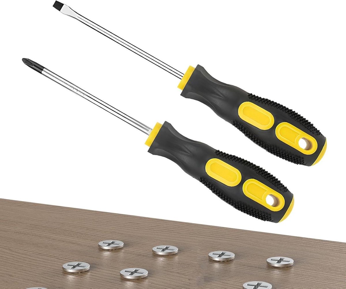 Schroevendraaierset 2 stuks - Precisie gereedschap - Klusjes en reparaties - Antislip magnetisch ontwerp - Draagbaar - Niet gespecificeerd