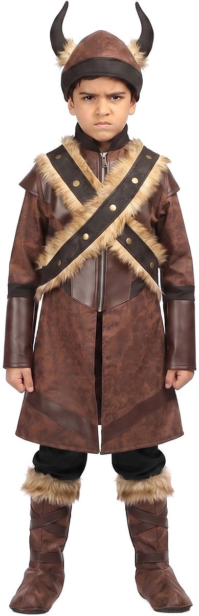 Viking Jas met Helm Kind Magnus Premium - Maat 140