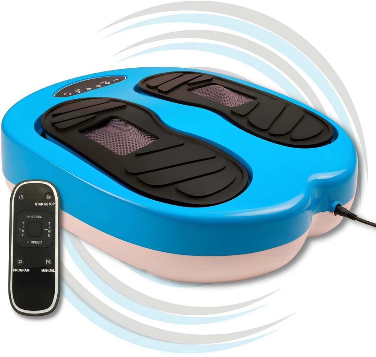 NIVA® Voetmassage Apperaat - Massageapparaat - Voetmassage Apparaat Shiatsu - Blauw - 40cm x 36cm x 13cm