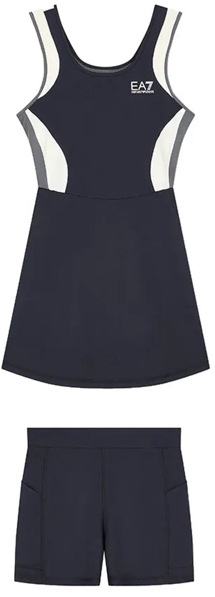 Ea7 Emporio Armani 7w001322_af14524 Jurk Zwart XS Vrouw