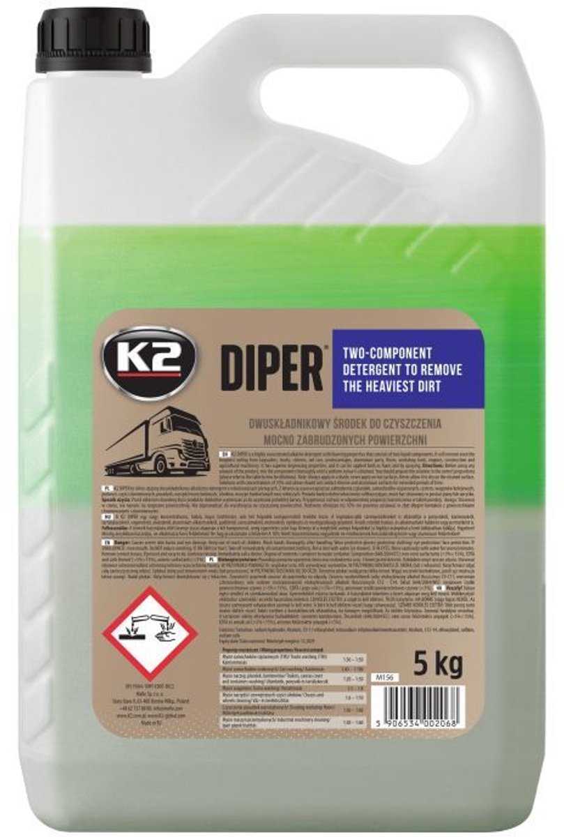 K2 Diper 5 kg Actief Schuim