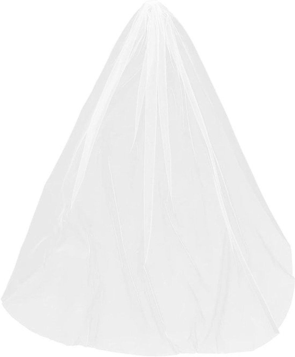 Lange Beige Bruidsgevallen van 0.8m - Eenvoudige en Elegante Trouwen Accessoire voor Vrouwen