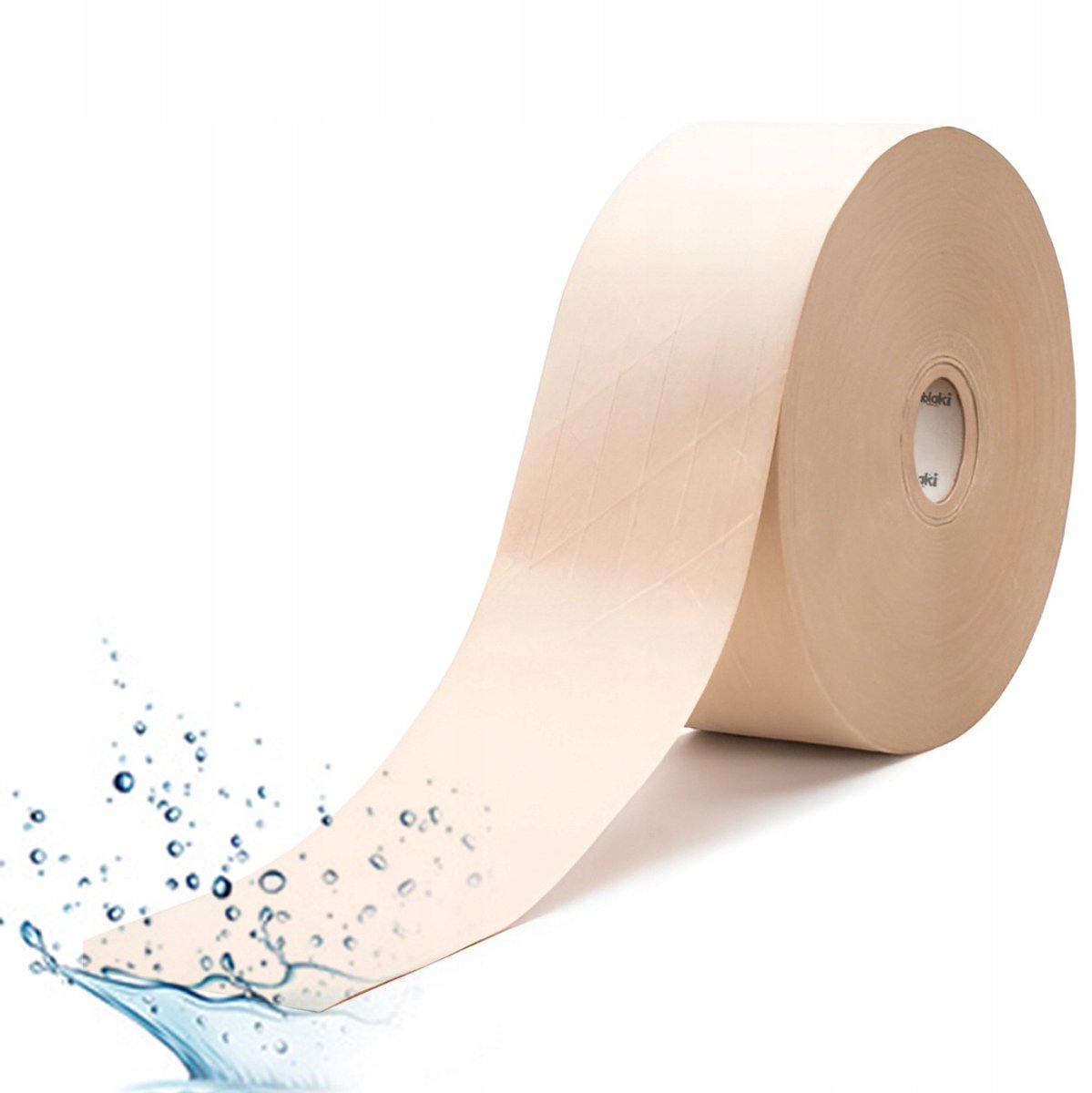 Wateractive Papieren Verpakkingstape 70mm x 182m - Milieuvriendelijk & Sterk