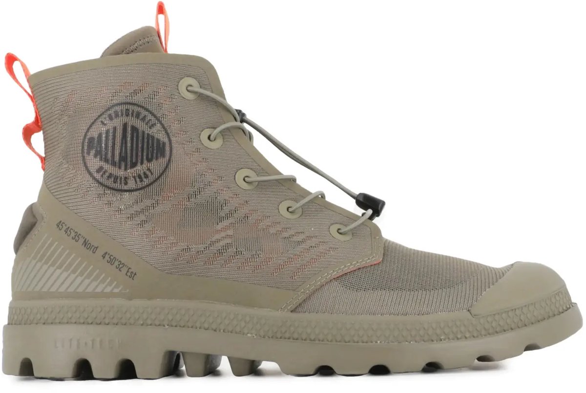 Trainers Palladium Pampa Lite Travel Vt Schemergroen-m