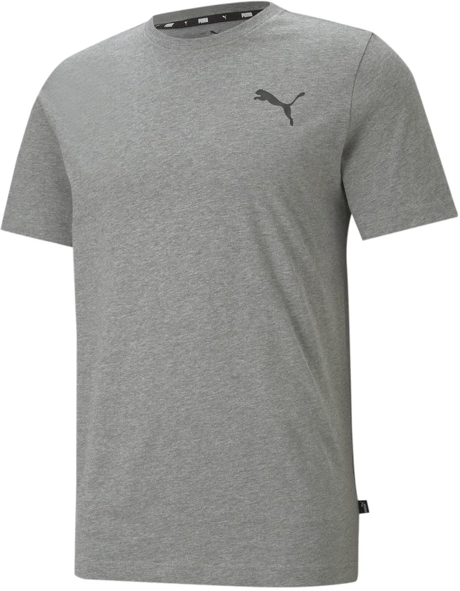T-shirt Puma Essential Small Logo Zilver