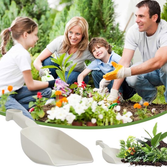 Aardelepel - Tuinschep Bodemschep - Efficiënt Tuinieren - Ultra-duurzame constructie - 30.2 x 13.6 x 7.2 cm - B groot — afbeelding 2