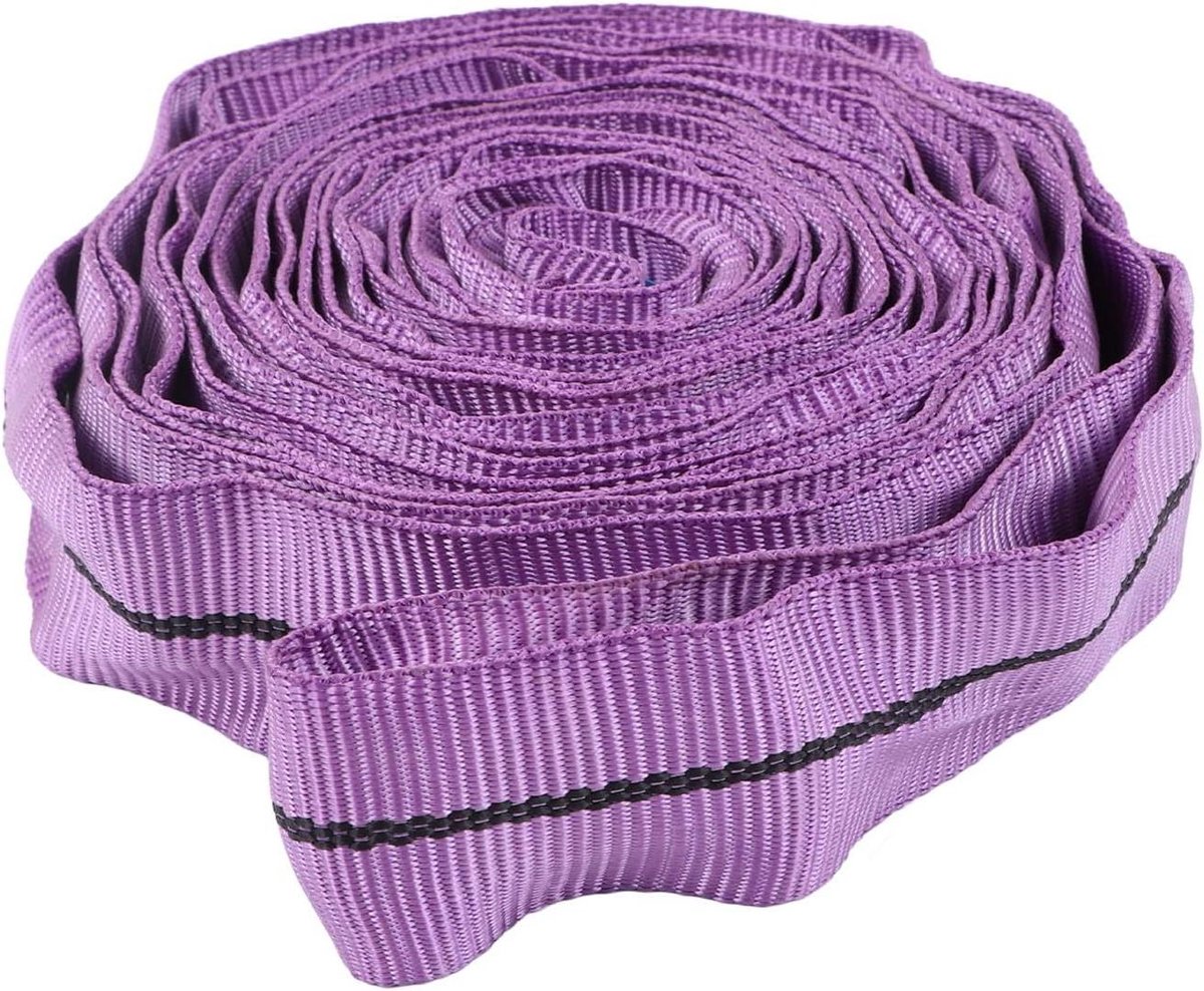 Hijsband Polyester - Hefband Sjorband - Zware Lasten Verplaatsen - Verdikte Brede Banden - 3 meter 1 Ton - Grijs