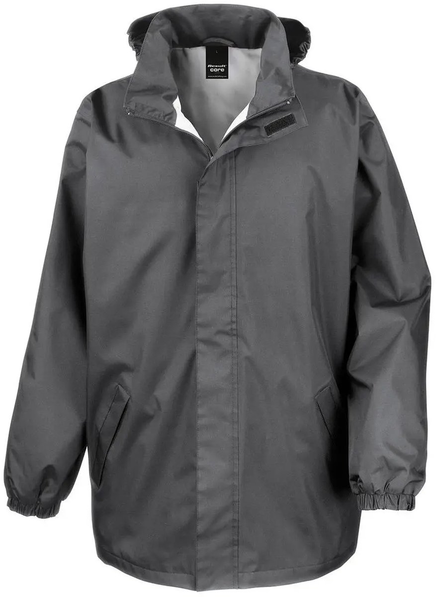 Result Midweight Jacket RT206 - Steel Grey - XL