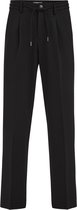 WE Fashion Heren regular fit gebreide pantalon