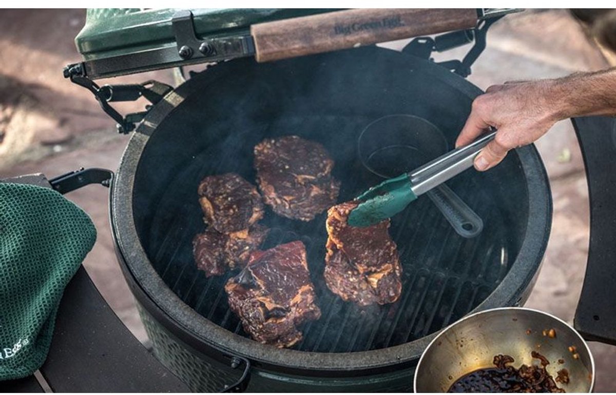 Big Green Egg Silicone Tipped Tong - 30 cm