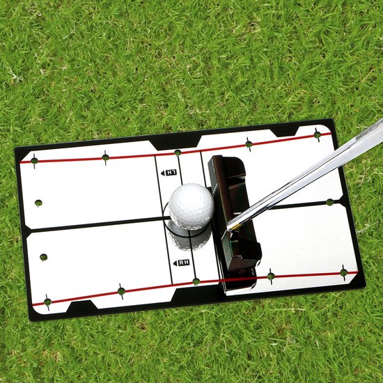 Stripe putting spiegel voor golf - Uitlijnlijnen - 30,5 x 17,5 cm van Stripe. — afbeelding 4
