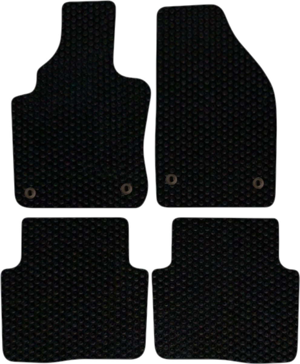 Automatten Volkswagen Touran 2003-2015 - Rubber - Perfecte pasvorm - 4-delig
