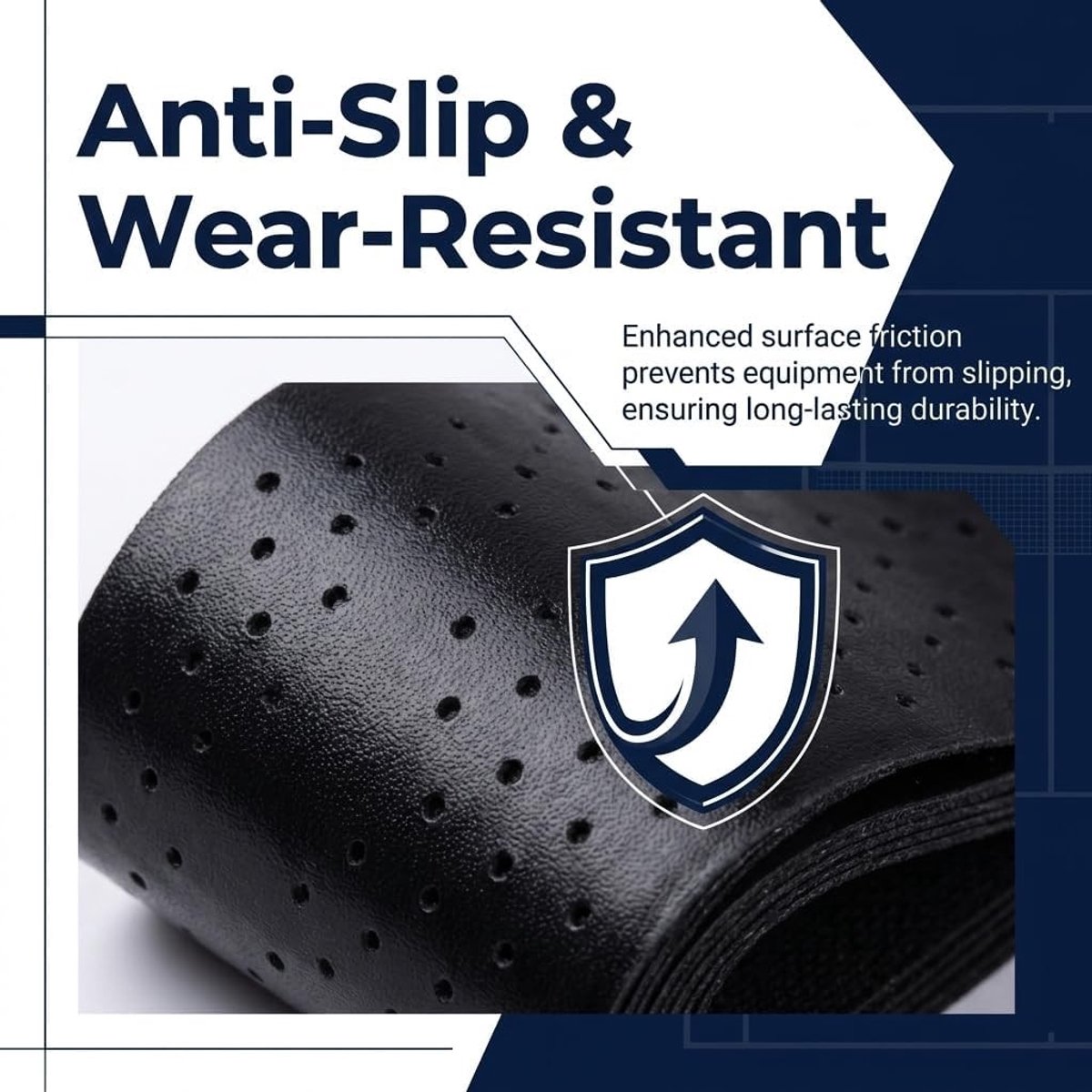 Antislip gripbanden voor tennis- en badmintonrackets, 10 stuks, absorberend, voor squash en drumsticks, zwart