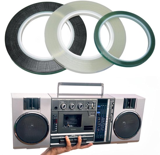 Professionele Splicing Tape voor Open Reel Audio, 1/4 Inch, Ideaal voor Audiobewerking en Geluidsopnames — afbeelding 3