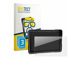 Screenprotector 3 Stuks voor Atovanka Motorrad Carplay 7" Beschermglas transparant