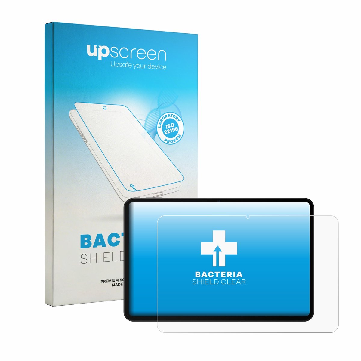 upscreen - Screenprotector voor POCKAM P13 13.4" - Folie Beschermfolie transparant antibacterieel