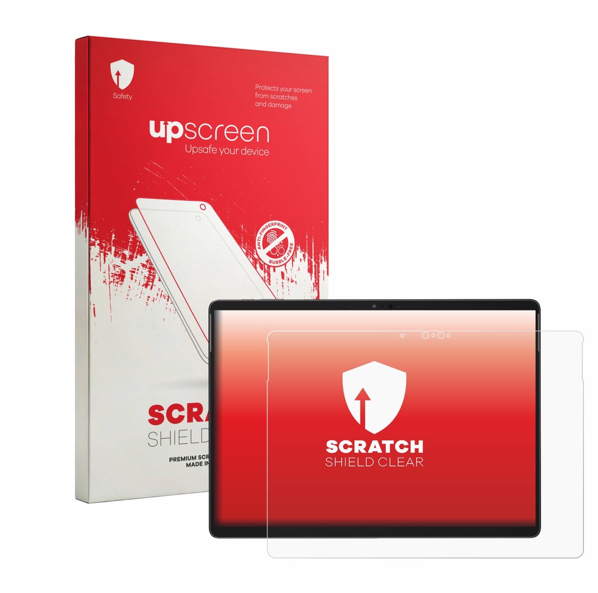 upscreen - Screenprotector voor Chuwi Hi10 Max 2-in-1 - Folie Beschermfolie transparant