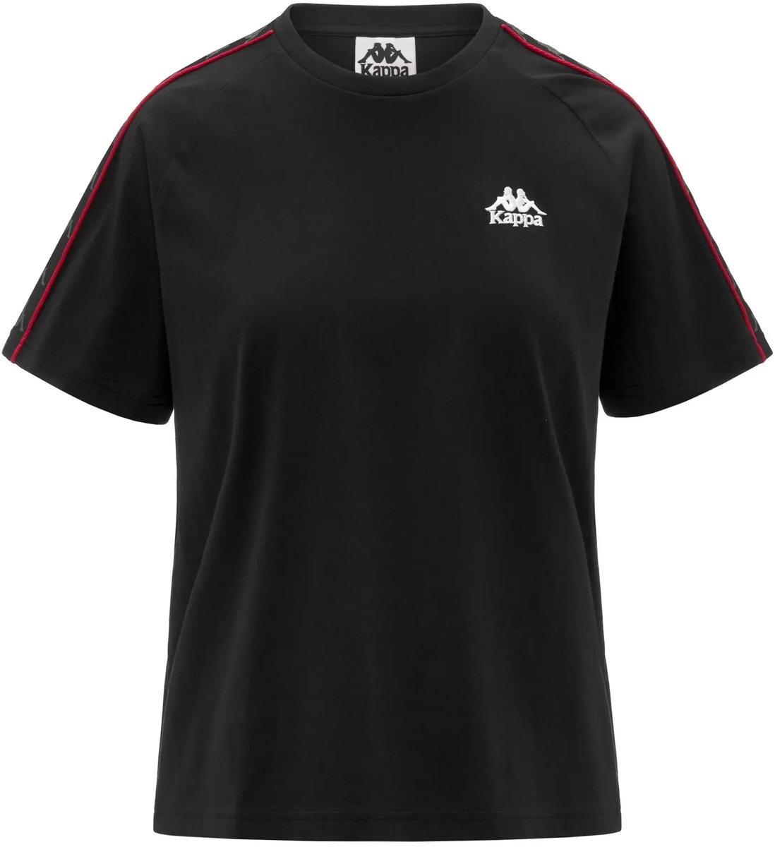 Dames-T-shirt Kappa 222 Banda Adi Zwart
