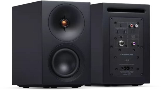 Cambridge Audio L/R S Actieve Boekenplankspeaker - Zwart (Paar) — afbeelding 5