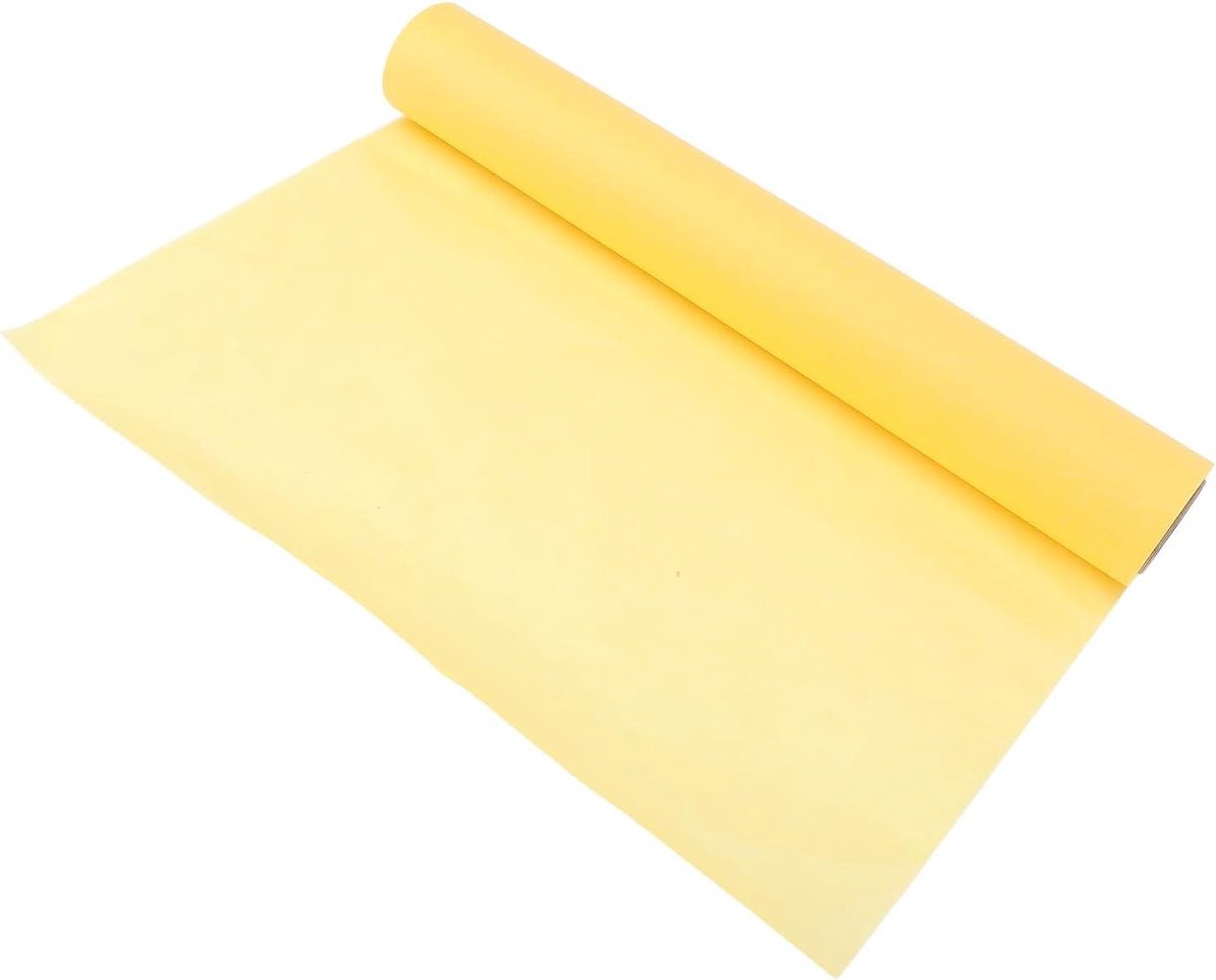 Rol Calqueerpapier - Overtrekpapier Schetsen - Patronen Tekenen - Hoge Transparantie - 31 Cm Breed - Geel