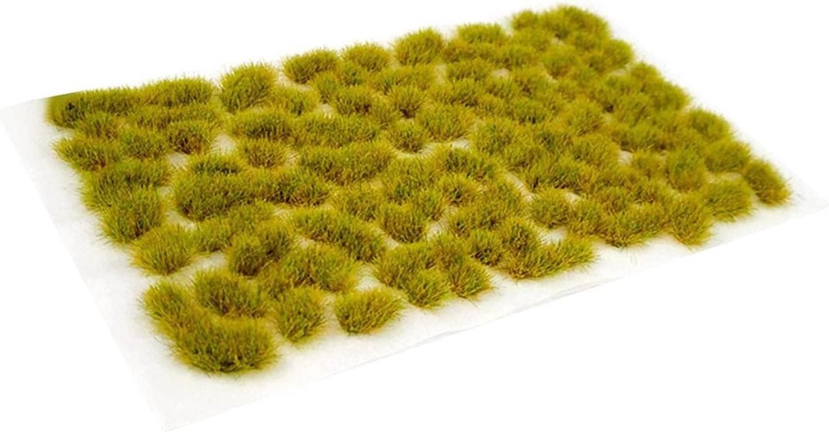 Kunstgras Model - Grasplukjes Gazon - Landschap Decoratie - 5mm Grasvezels - 95 Stuks - Groen