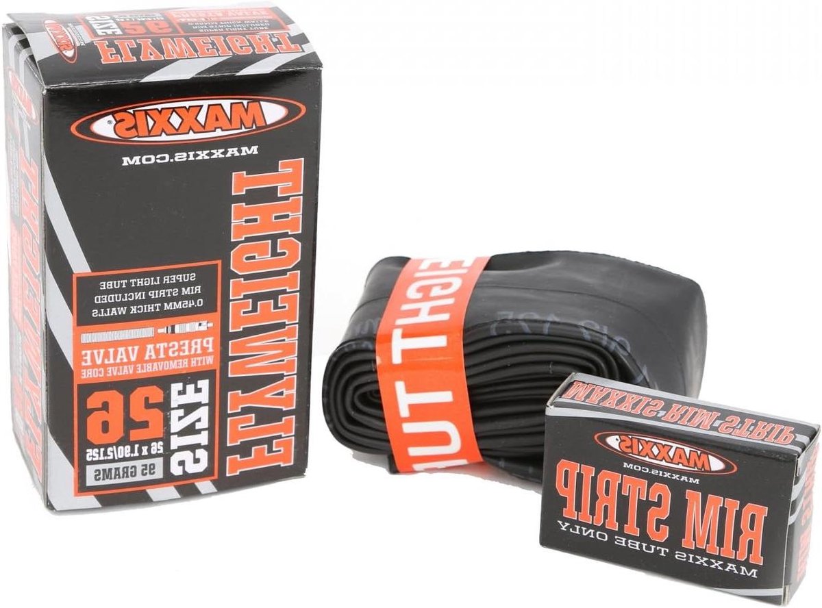 Fiets Binnenband - Banden Reparatie Kit - Fietsen Onderhoud - Lichtgewicht Model - 700x18-25C 48mm - Zwart