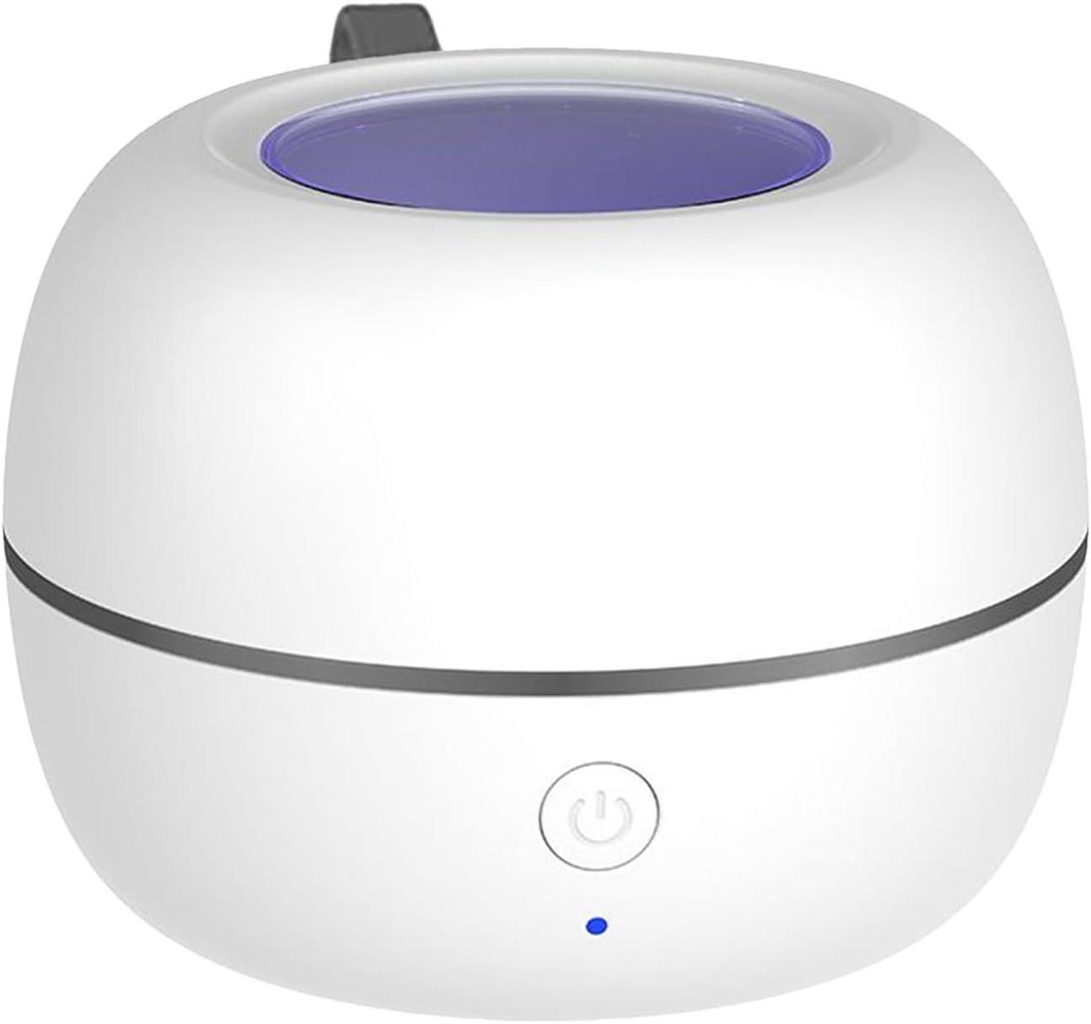 Fopspeen Reiniger - UV Licht Case - Hygiënisch Houden - Compact Opbergsysteem - 11 x 11 x 8.3 cm - Wit