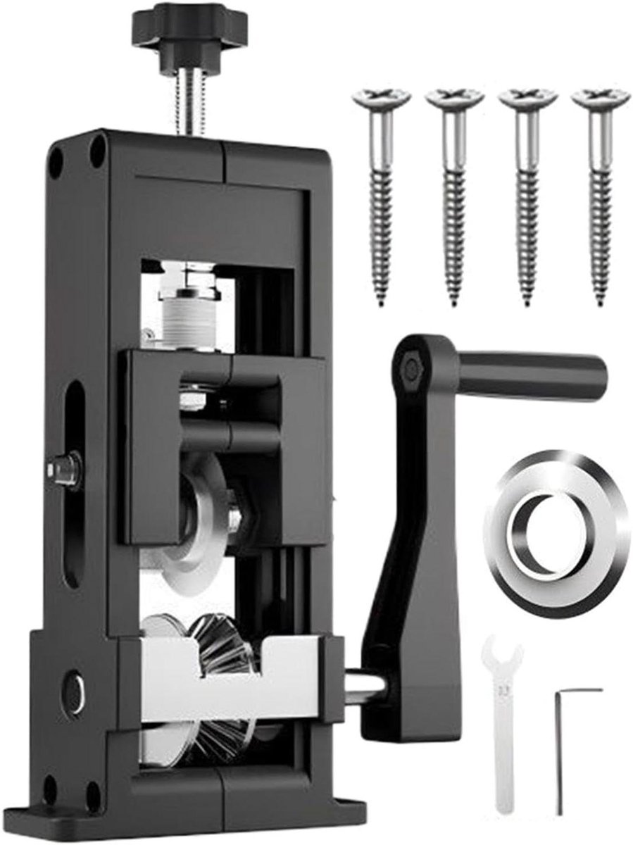 Handmatige Kabelstripper - Draadstripgereedschap - Kabels Strippen - Ergonomische Handgreep - 1-25 mm Diameter - Grijs